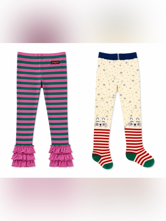 Matilda Jane Other - Set of Matilda Jane Leggings Sz 4 & Tights Sz 4/6 - EUC - Size